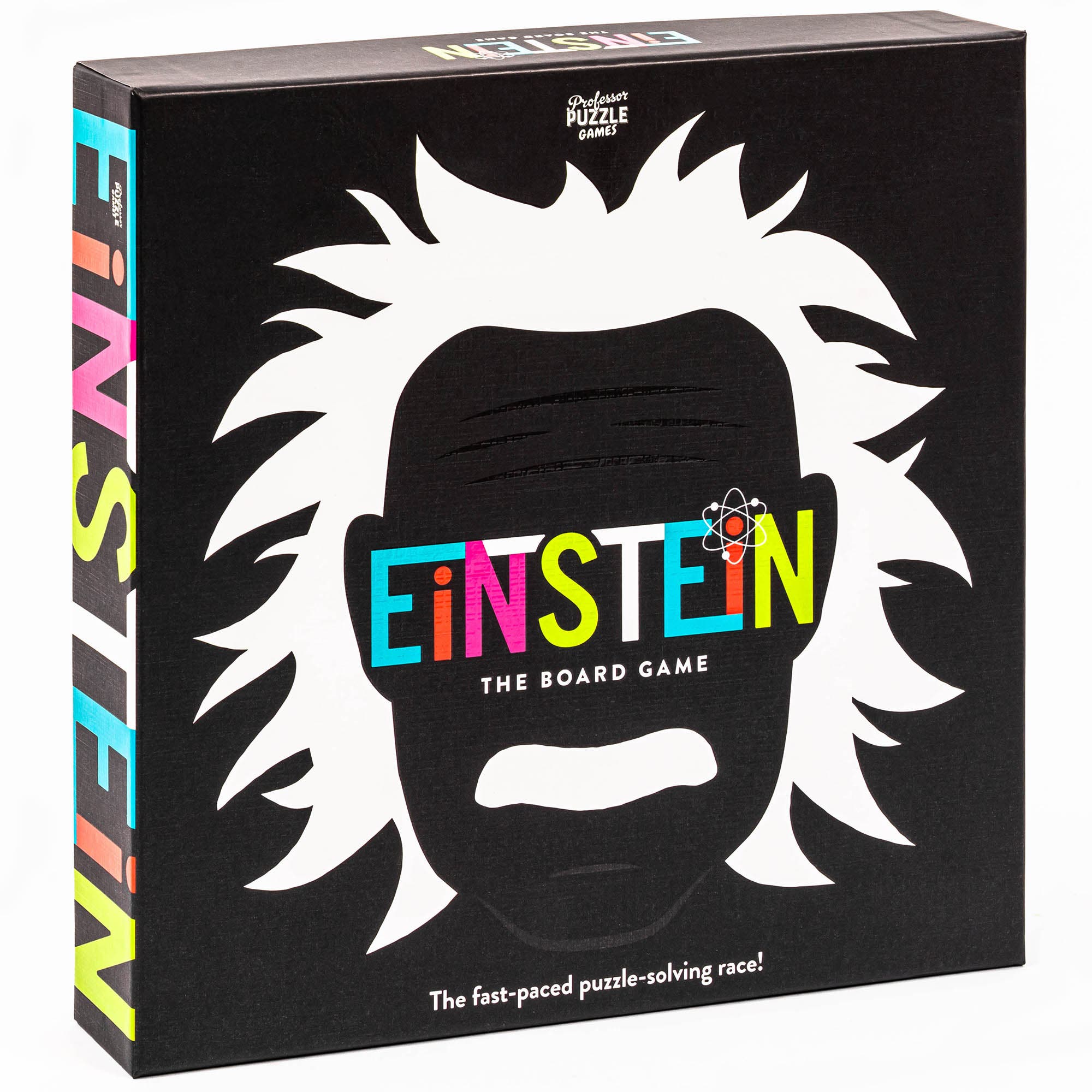 Professor Puzzle Einstein Board Game Fast Puzzle Race, Brain Teasers, 4+ in Multicolored 
