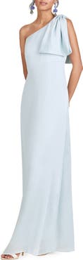 Sachin & Babi Chelsea One-Shoulder Gown