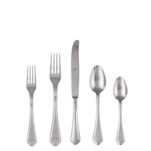 Mepra Leonardo Flatware Set In Silver