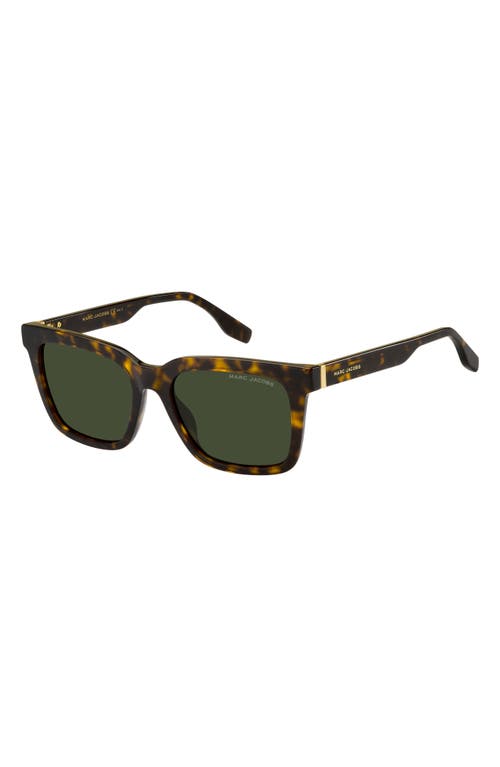 Marc Jacobs 54mm Square Sunglasses In Black