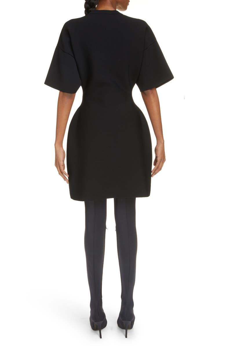 Balenciaga Hourglass Sweater Dress, Alternate, color,