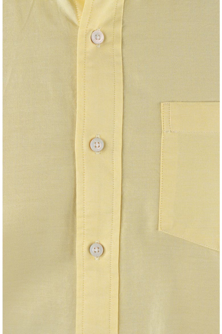 Classic Fit Cotton Oxford Button-Down Shirt, Alternate, color, YELLOW