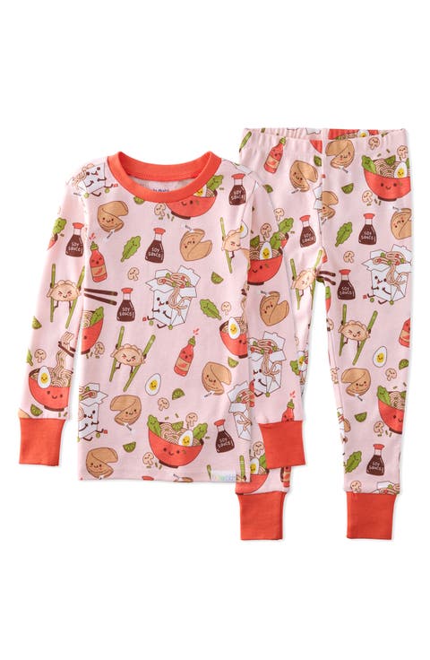 Kids' Zen Fitted Organic Cotton Two-Piece Pajamas (Toddler)