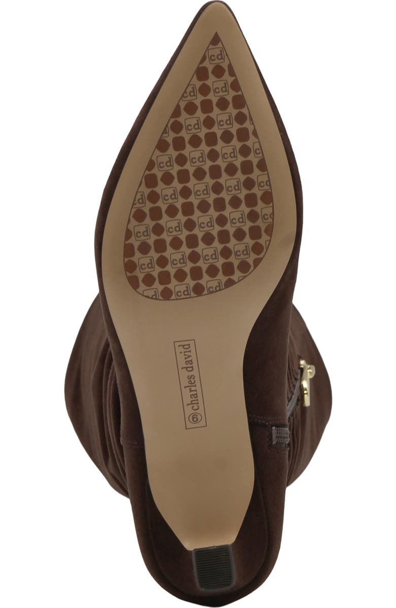 Charles by Charles David Adelphia Pointed Toe Boot, Alternate, color, Java