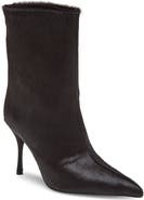 Jeffrey Campbell Raqib Pointed Toe Horse Hair Bootie