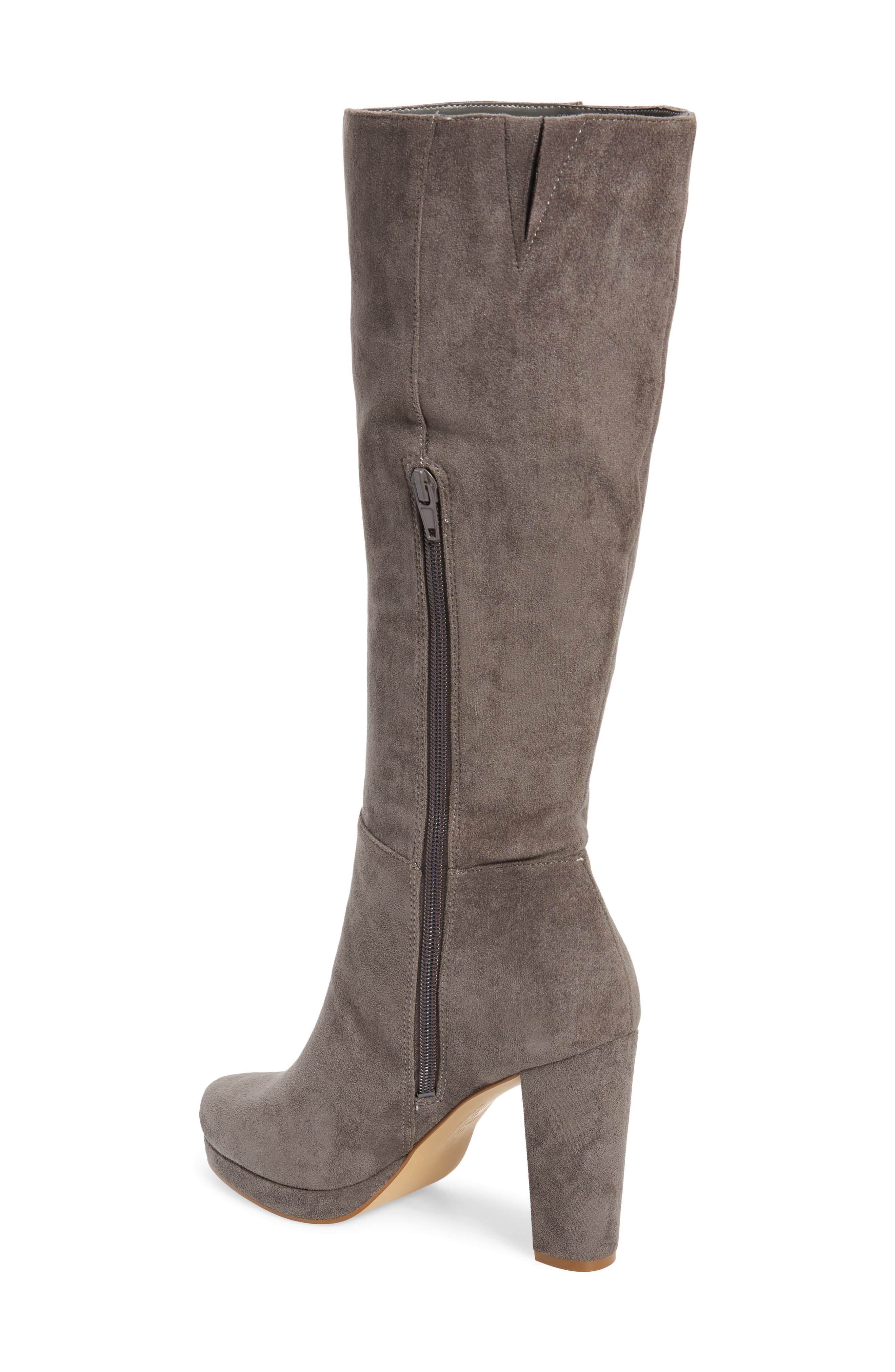 Converter Knee High Boot, Alternate, color, CHARCOAL