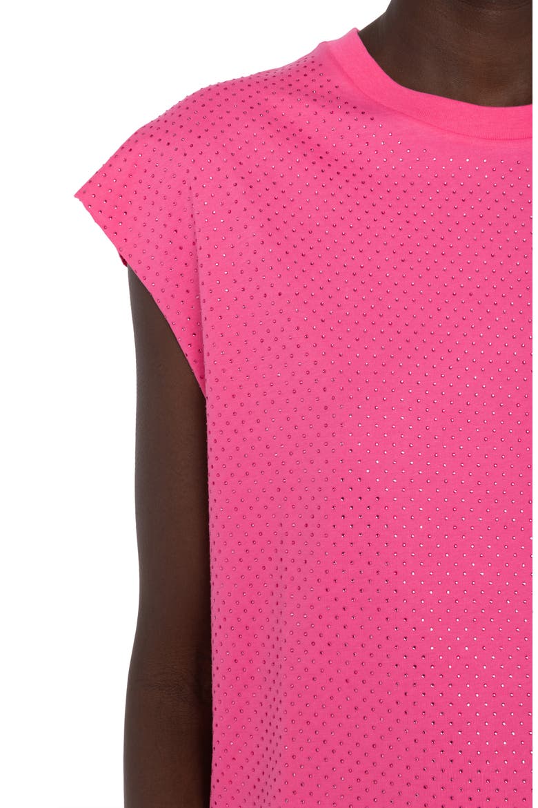 Cloe Strass Crystal Embellished Dolman Sleeve Top, Alternate, color, LADY