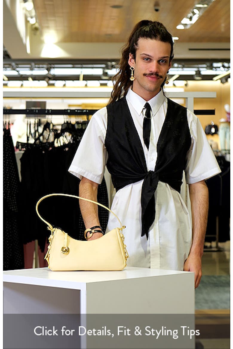 Small Mia Leather Shoulder Bag video