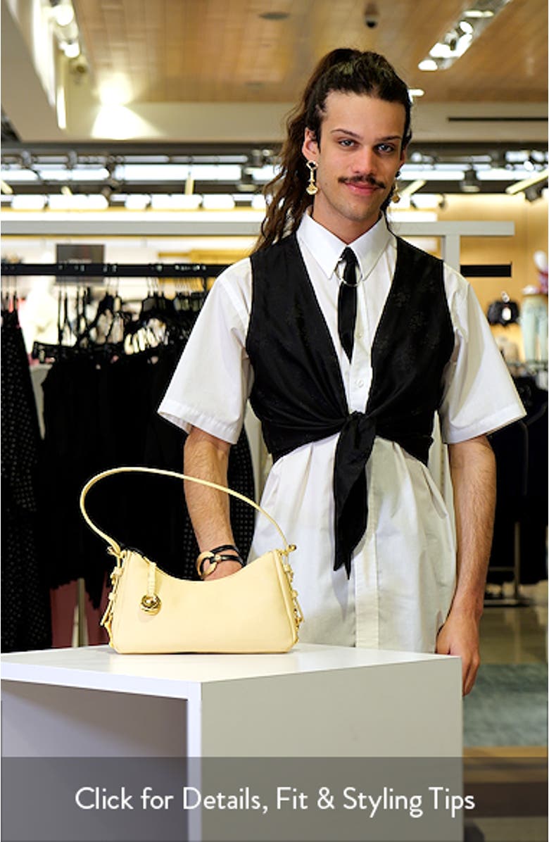 Small Mia Leather Shoulder Bag, sales video thumbnail