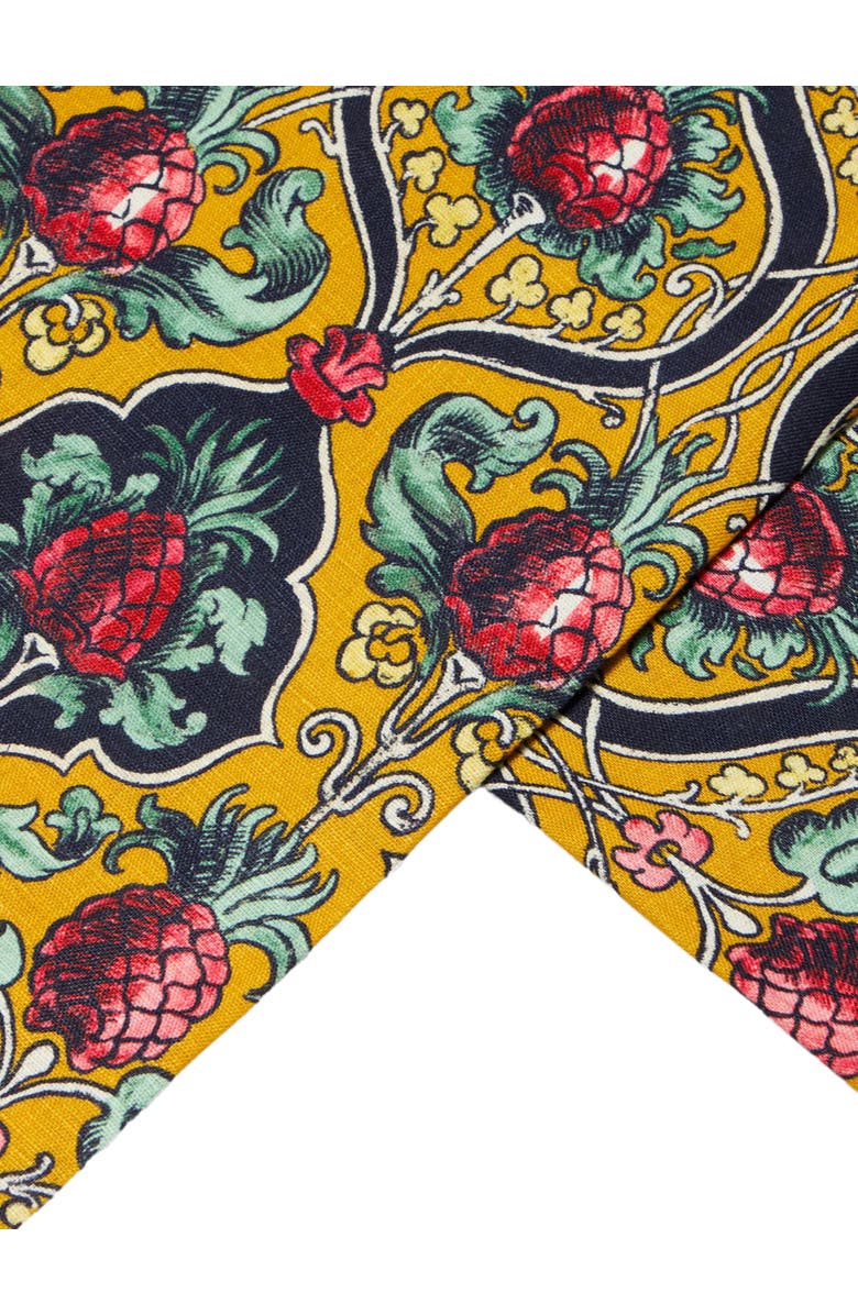 La DoubleJ Large Tablecloth (66.9"x137.8") Ananas Yellow, Alternate, color, 