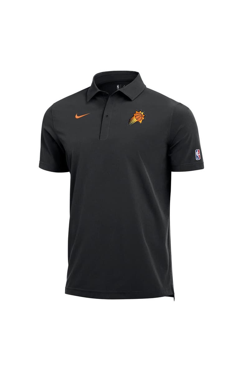 Nike Men's Nike Black Phoenix Suns 2025/26 Authentic Dri-FIT Coaches Polo, Alternate, color, Black