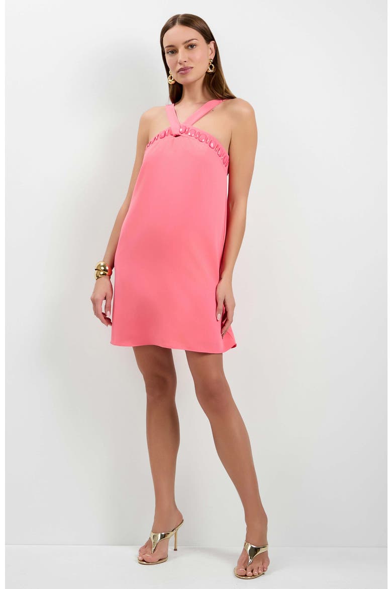 San Pietro Mini Dress, Main, color, Corso Coral