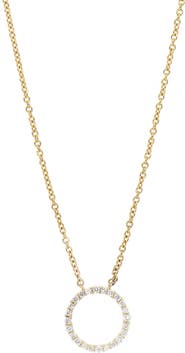 Bony Levy Icons Petite Circle Pendant Necklace