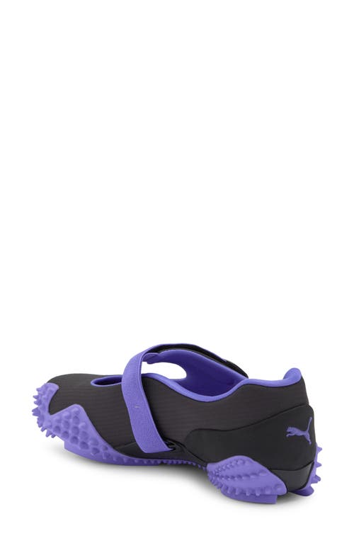 Puma Mostro Fey Launch Sneakers In Dark Amethyst- Black