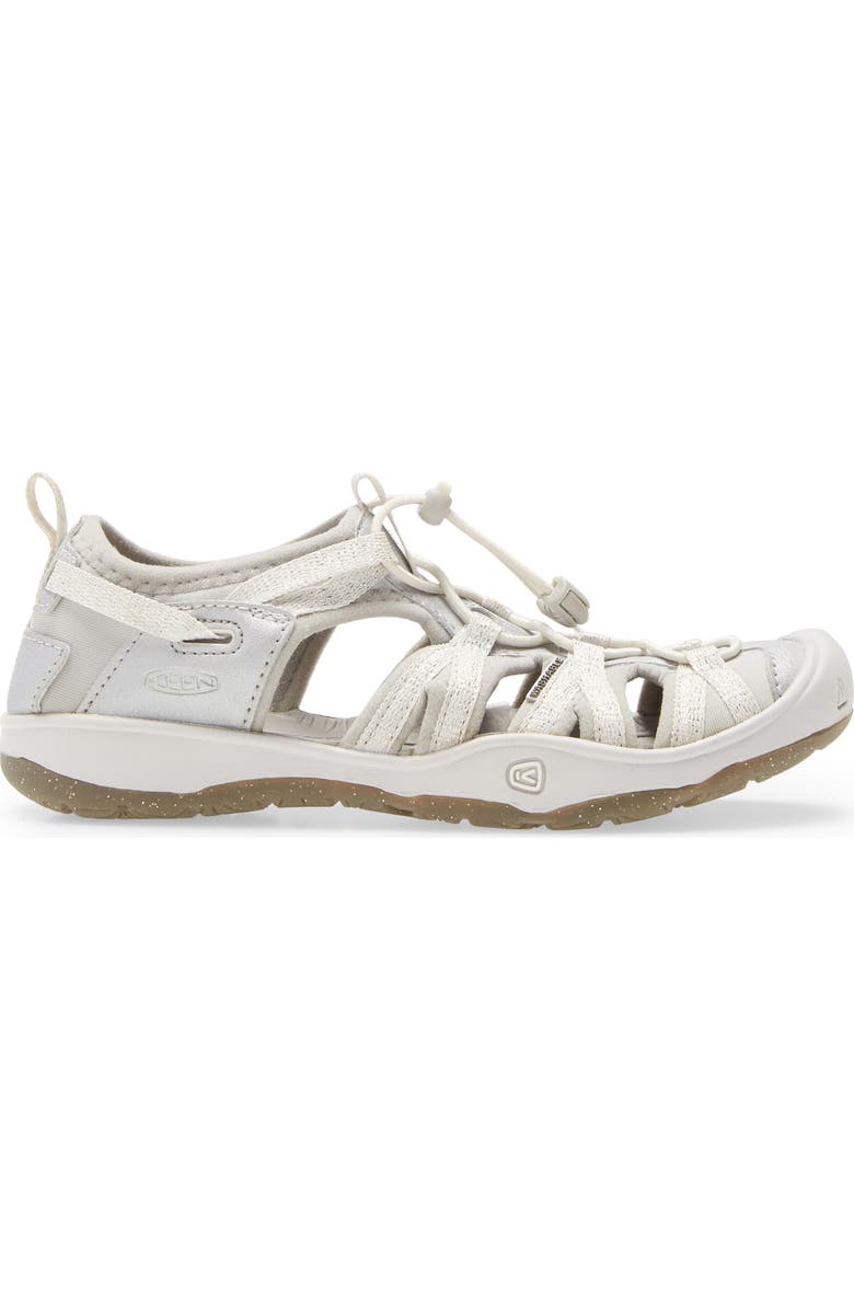 KEEN Moxie Water Friendly Sandal, Alternate, color, Silver