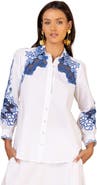 Hale Bob Vesper Poplin Shirt