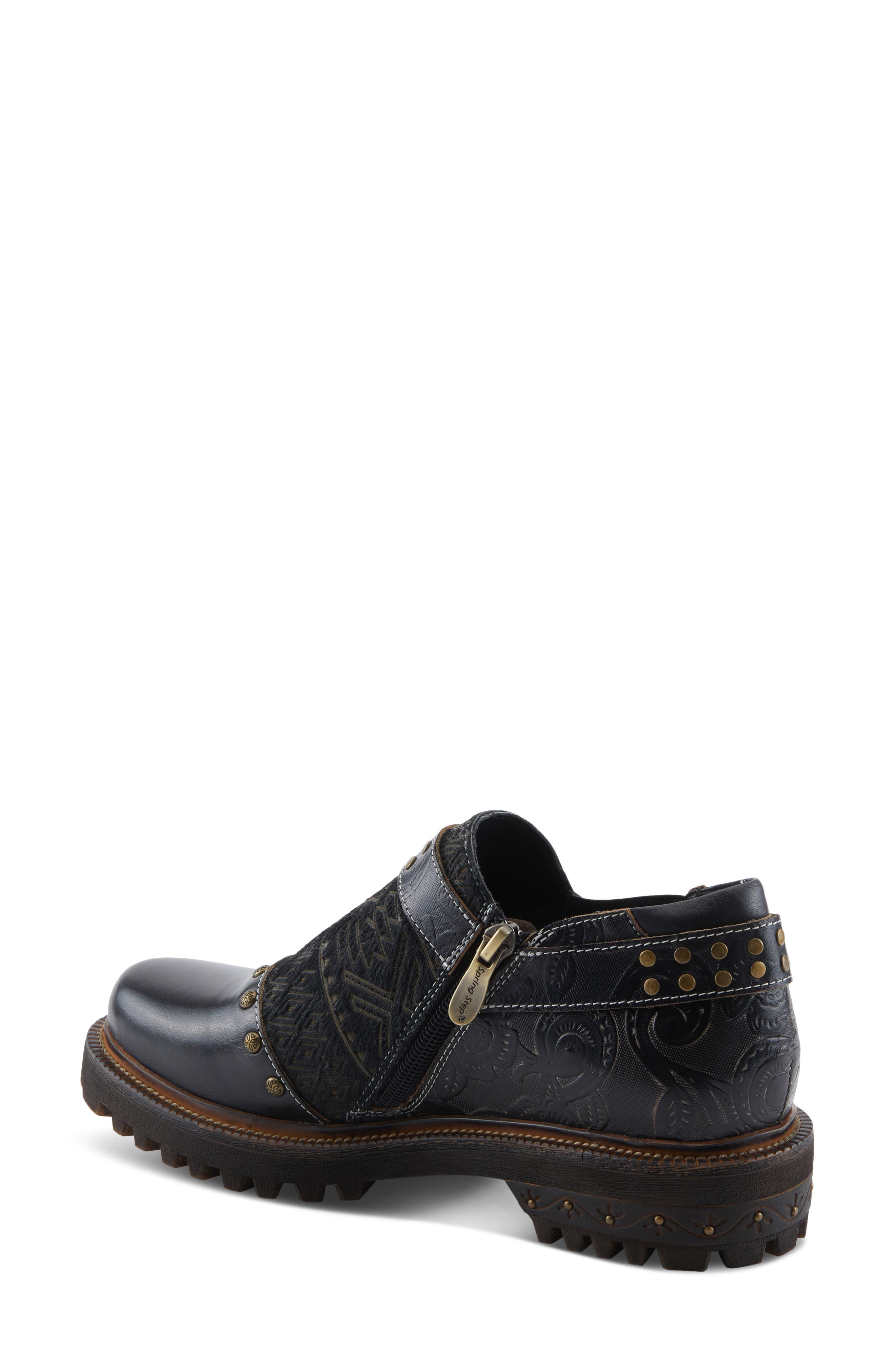 L'Artiste by Spring Step Noriella Bootie, Alternate, color, Black