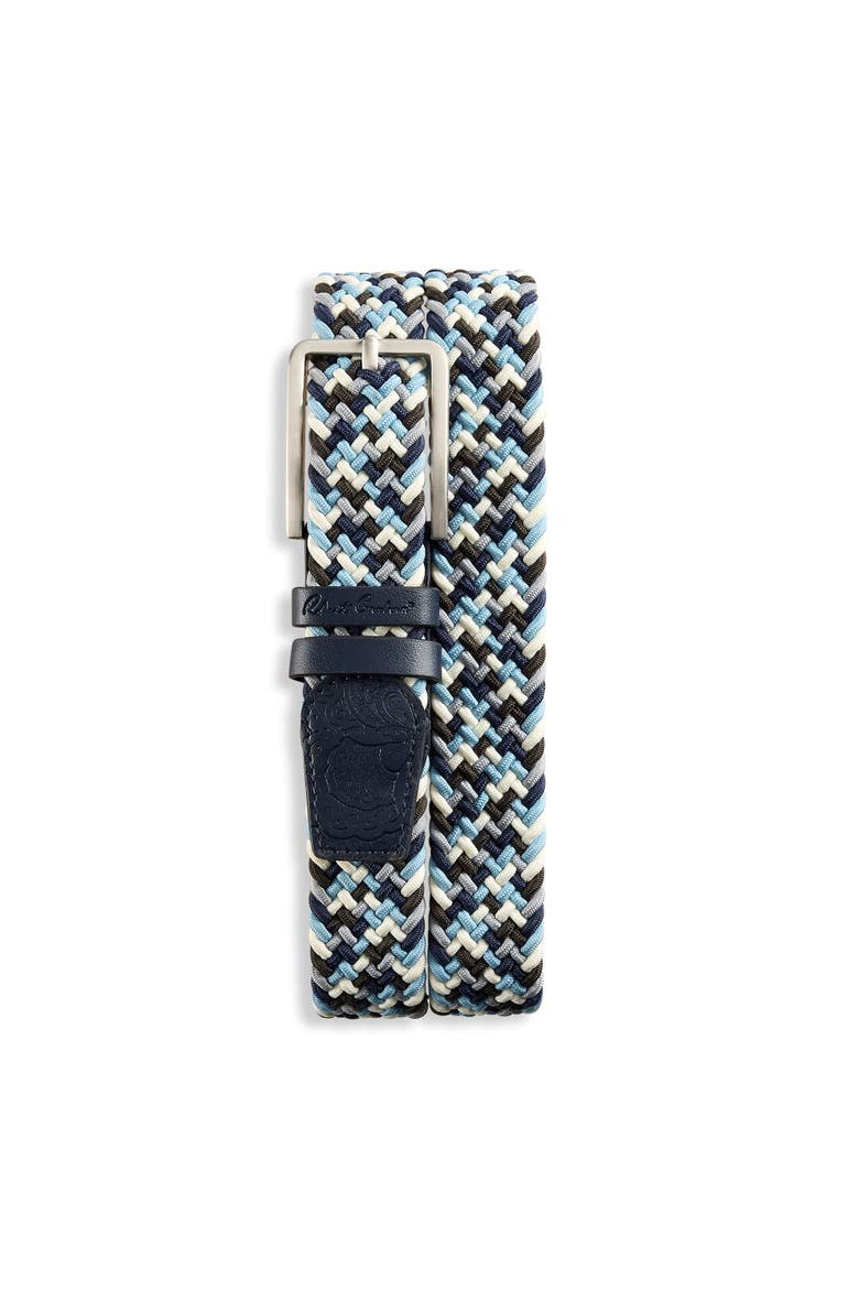 Big & Tall Clover Elas Belt, Main, color, BLUE MIX