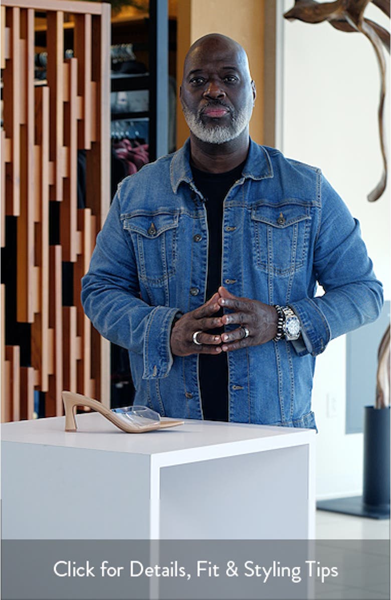 Yarah Clear Slide Sandal, sales video thumbnail