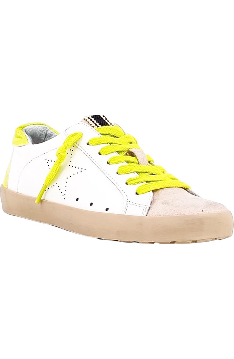 SHUSHOP Kids' Mia Sneaker, Main, color, Lime Snake