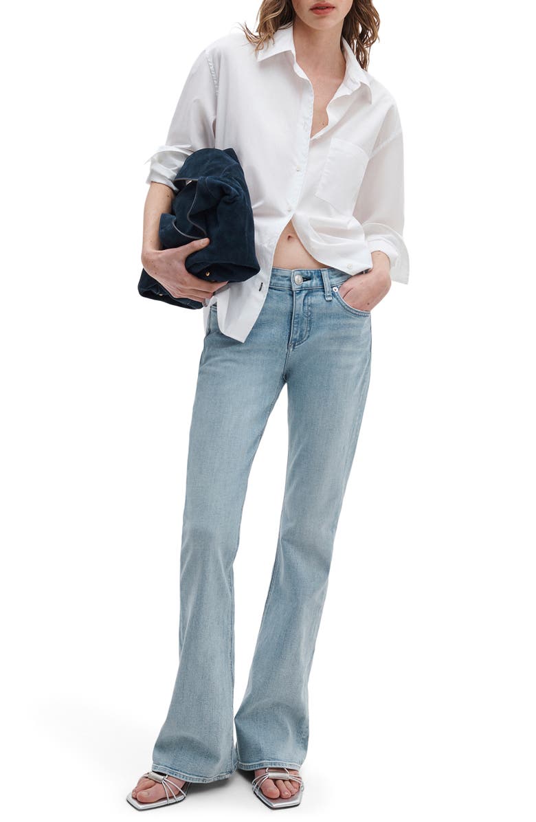 rag & bone Kinsley Low Rise Bootcut Jeans, Alternate, color, Rallay