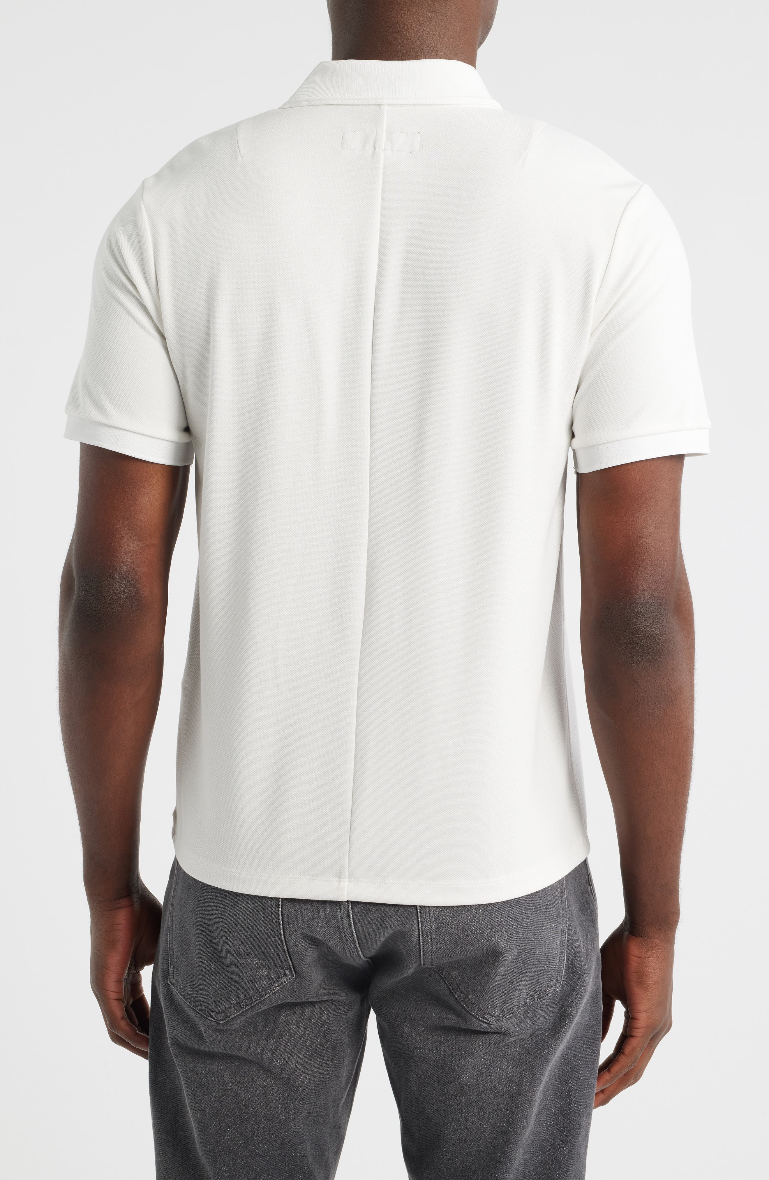 Slim Fit Tech Piqué Polo (Men) | Nordstrom