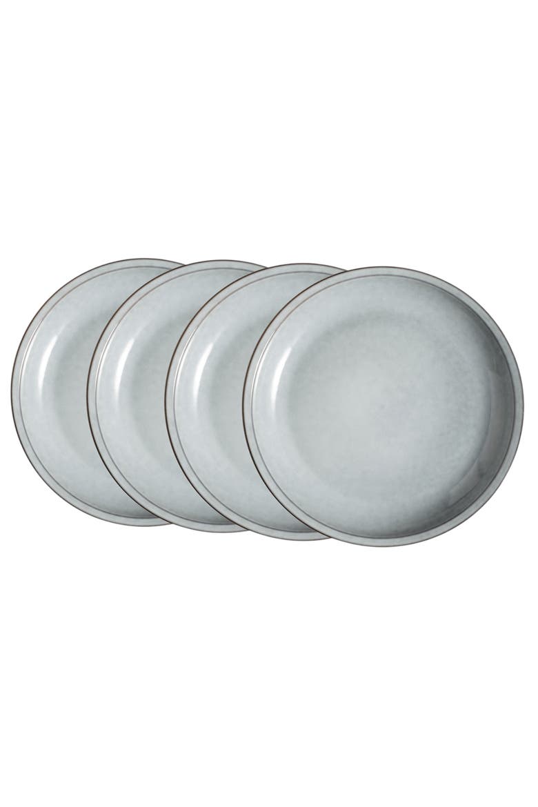 Lily Stoneware Dinner Plate 9.4" Set of 3, Main, color, Blue
