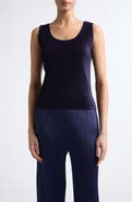 Pleats Please Issey Miyake Mist September Pleated Tank