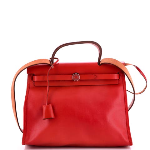 Herbag Zip Berline Vache Canvas and Leather 31