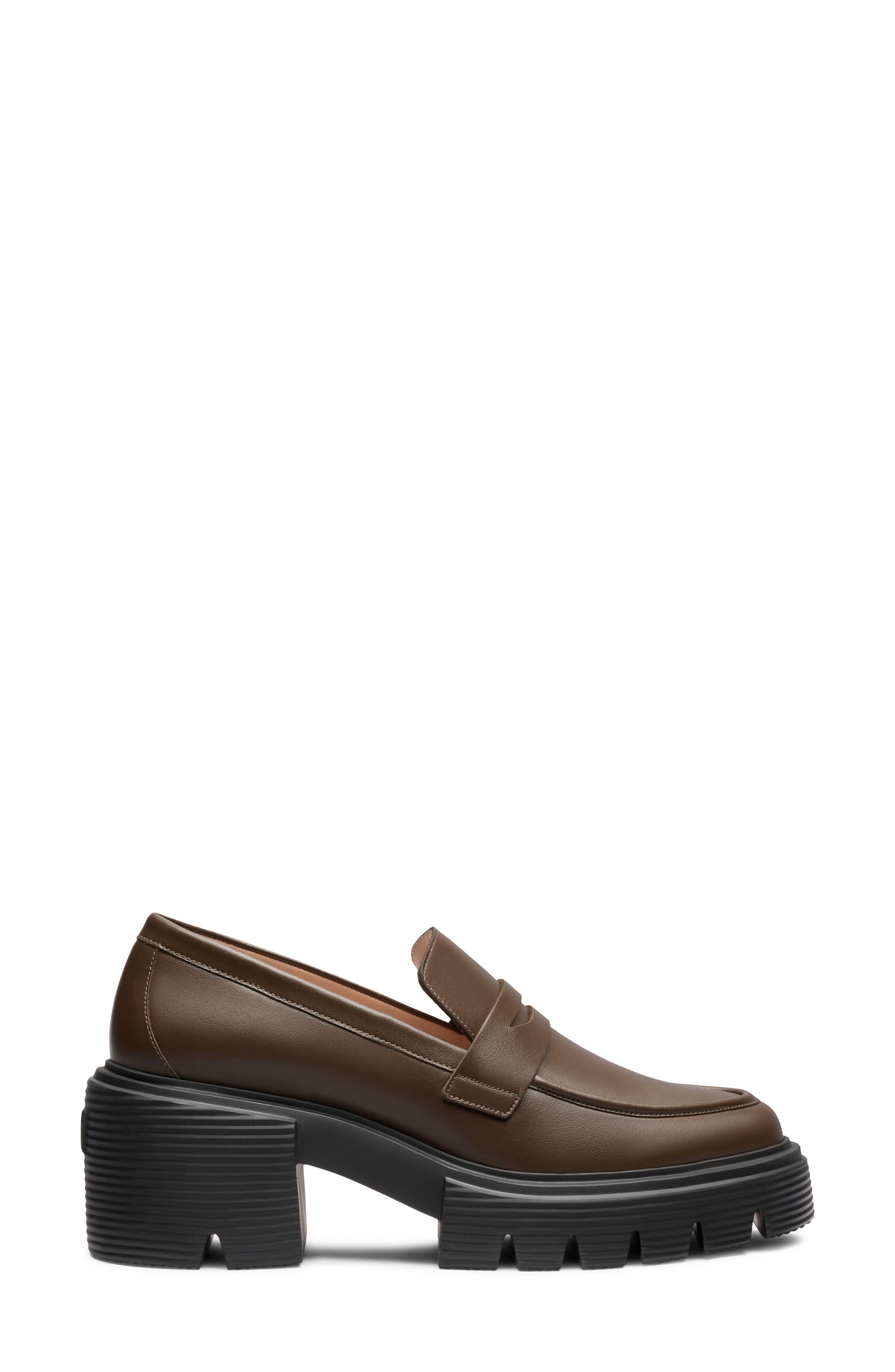 Soho Leather Loafer, Alternate, color, WALNUT