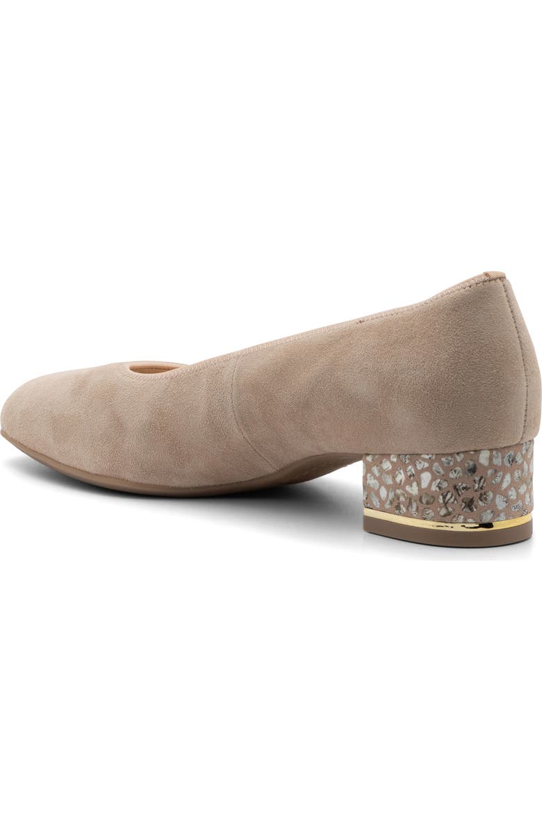 ara Gabrielle Pump, Alternate, color, Sand And Camel