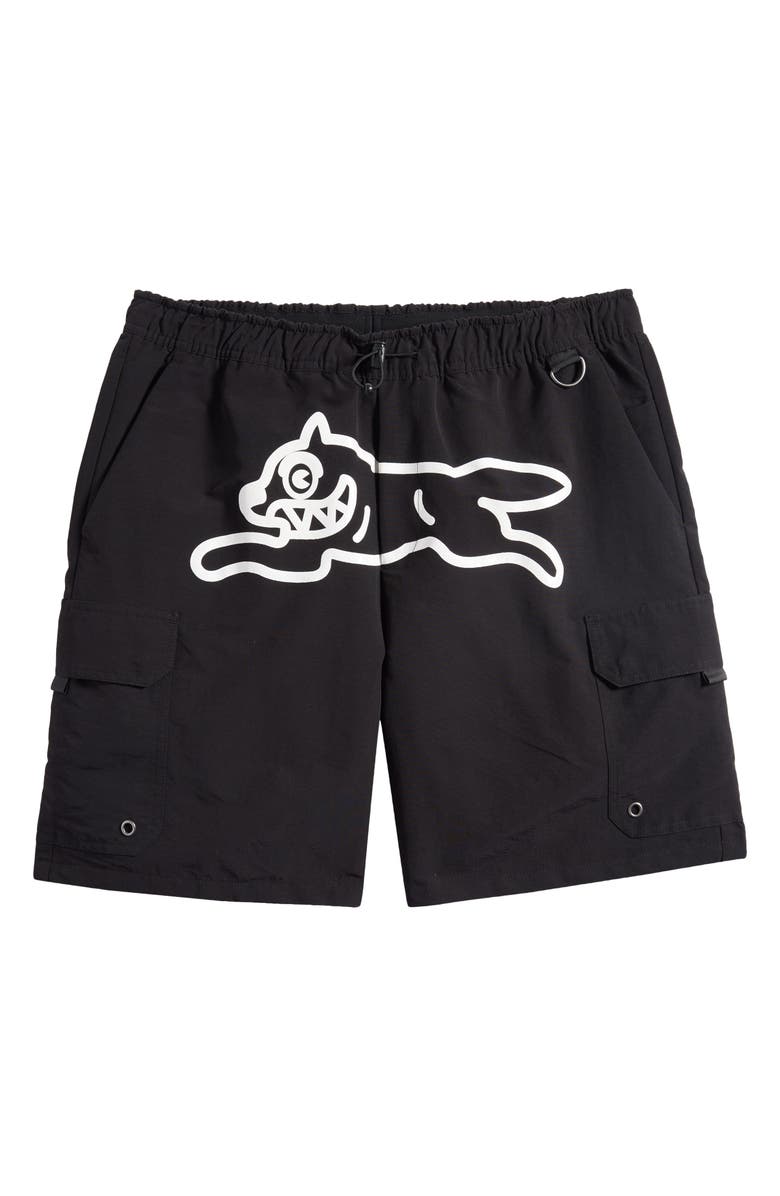 ICECREAM Breeze Cargo Shorts, Alternate, color, Black