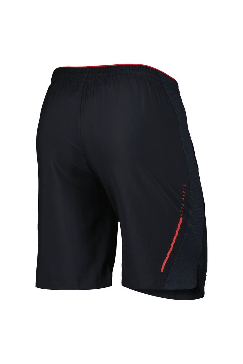 Men's Under Armour Black Texas Tech Red Raiders Woven Shorts, Alternate, color, Black