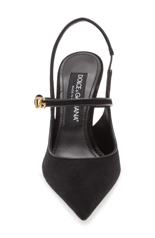 Dolce & Gabbana Dolce&gabbana Pointed Toe Slingback Pump