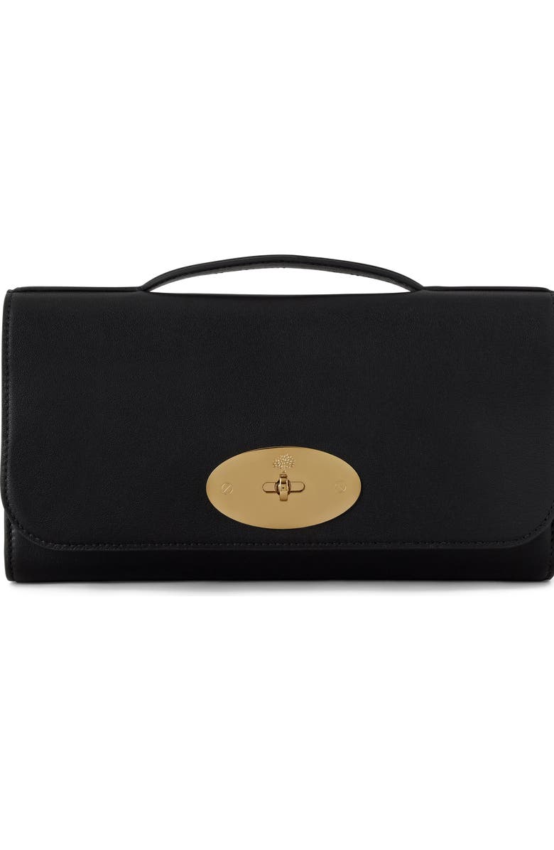 Mulberry Lily Clutch, Main, color, Black