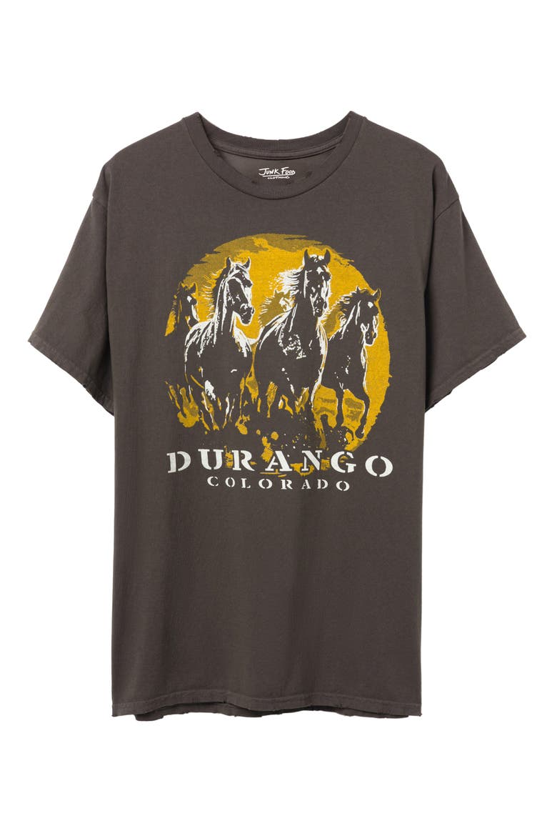 Durango, Colorado Graphic T-Shirt, Main, color, COFFEE