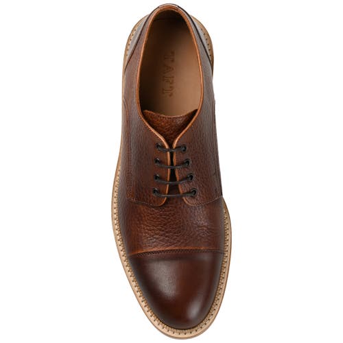 Taft Rome Cap Toe Derby In Brown