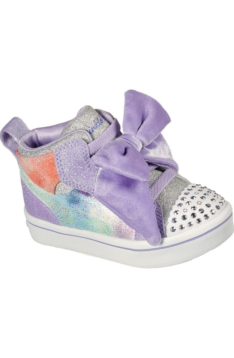 SKECHERS Twinkle Toes Shuffle Twi-Lites Light-Up Sneaker, Main, color,