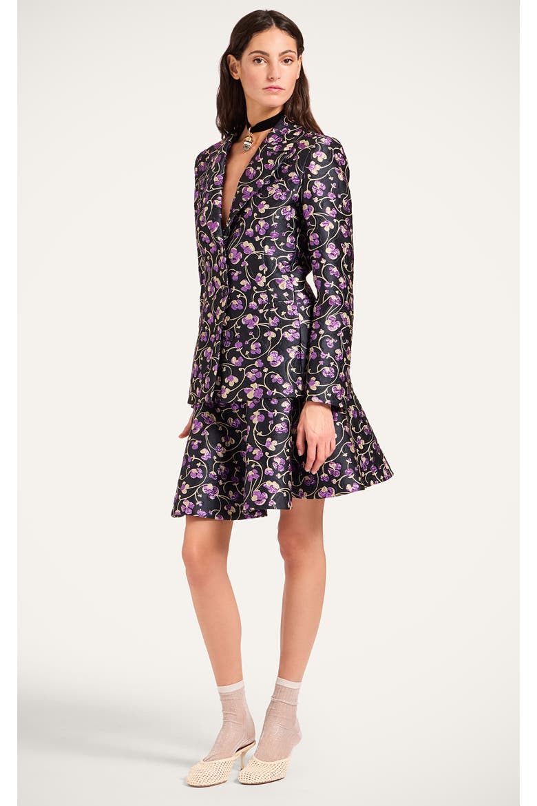 24/7 Jacket Bis, Main, color, Honeysuckle Jacquard Black