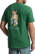 Polo Ralph Lauren Big & Tall Double-Sided Bear Graphic Tee