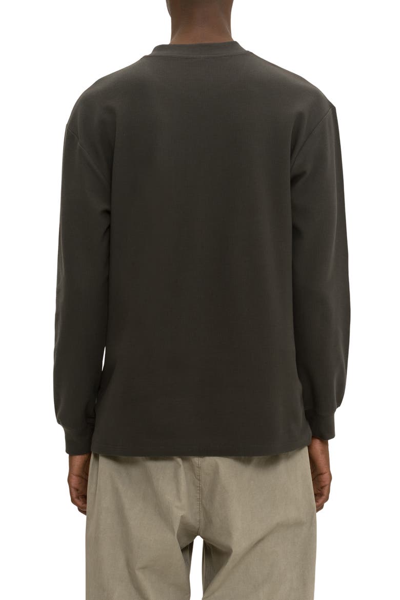 Pure Maui Thermal Knit Long Sleeve T-Shirt, Alternate, color, WASHED BLACK