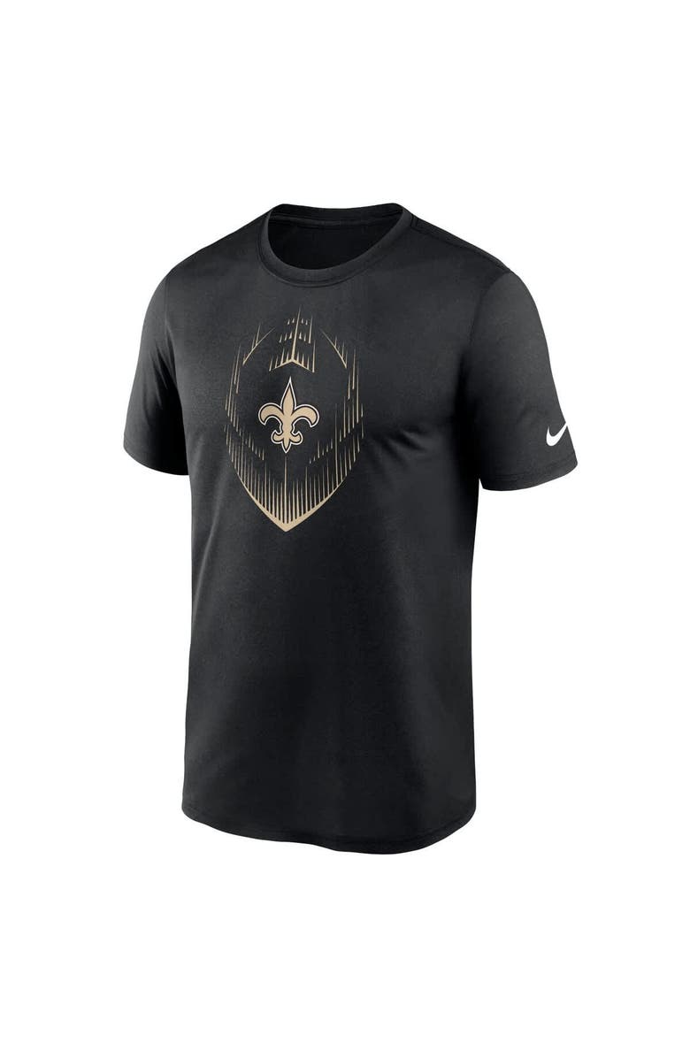 Nike Men's Nike Black New Orleans Saints Primetime Legend Icon Performance T-Shirt, Alternate, color, Black