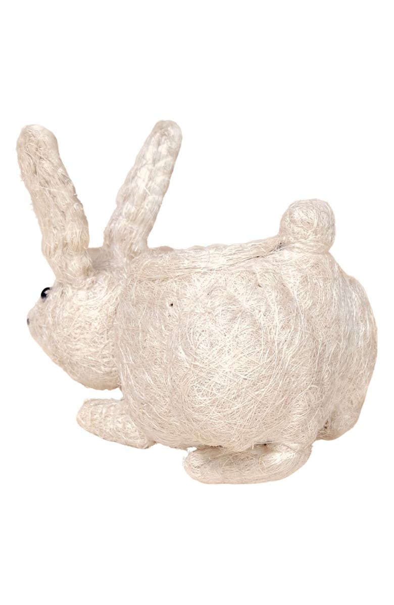LIKHA Baby Bunny Handwoven Planter, Alternate, color, White