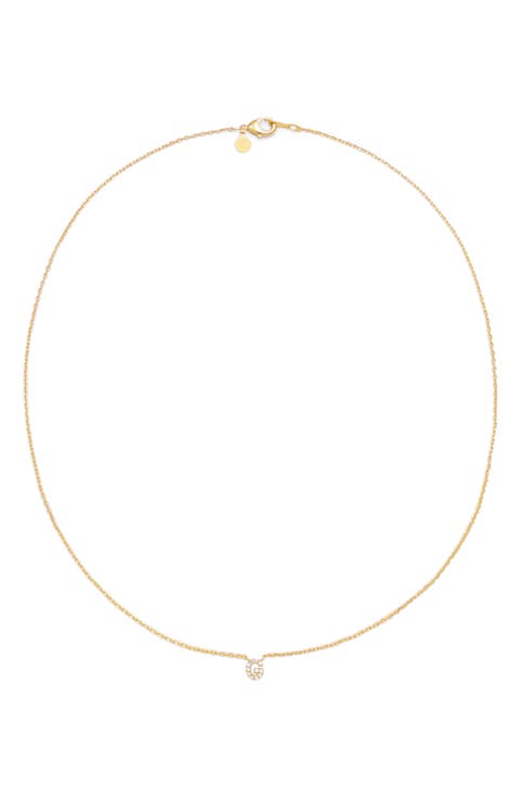 Call Me By Your Name Initial Pendant Necklace