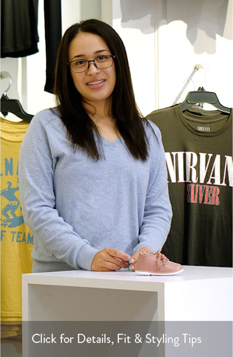 Kids' Bella Scallop Bootie, sales video thumbnail