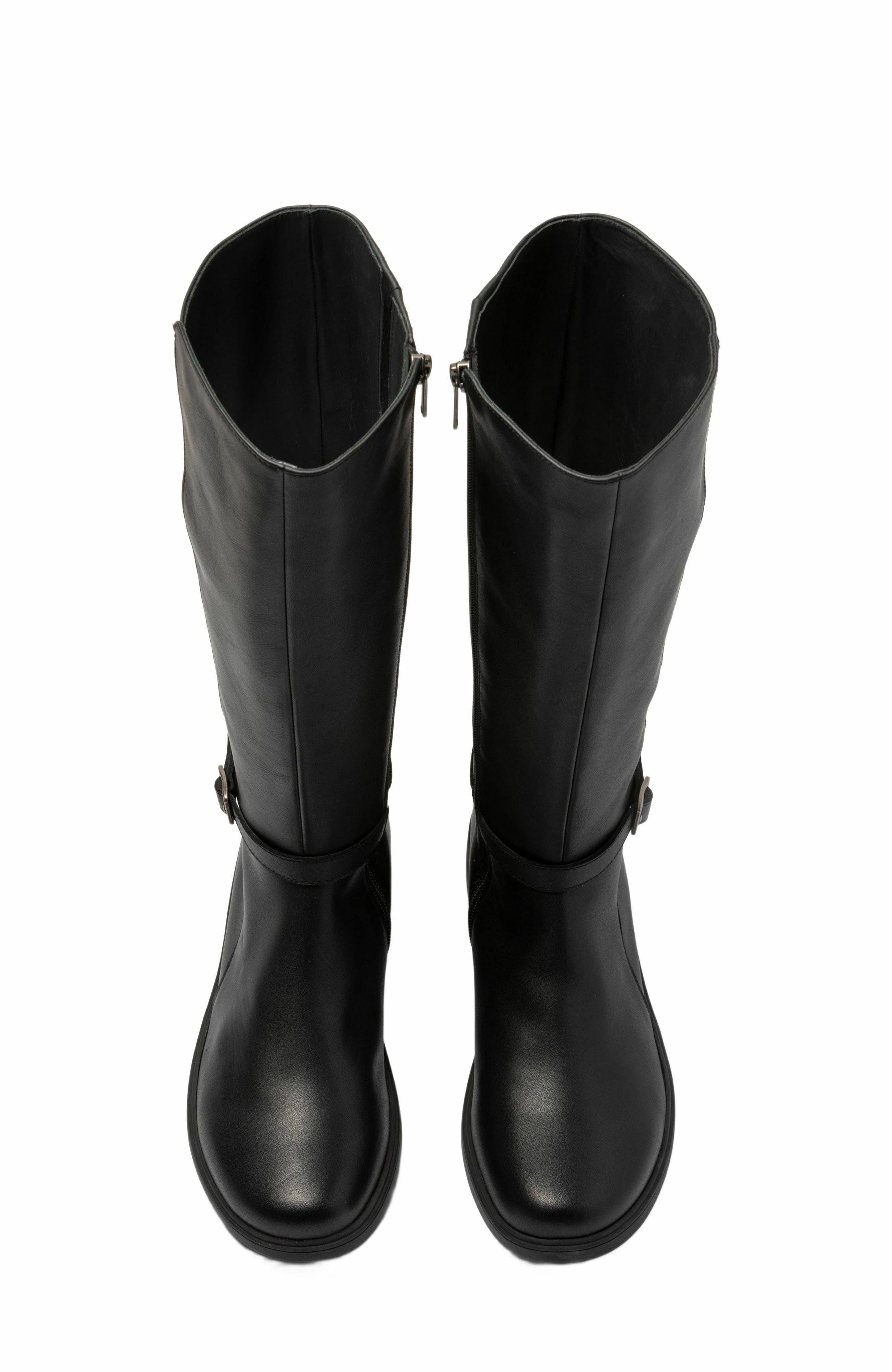 ABEO Compass Tall Boot, Alternate, color, Black