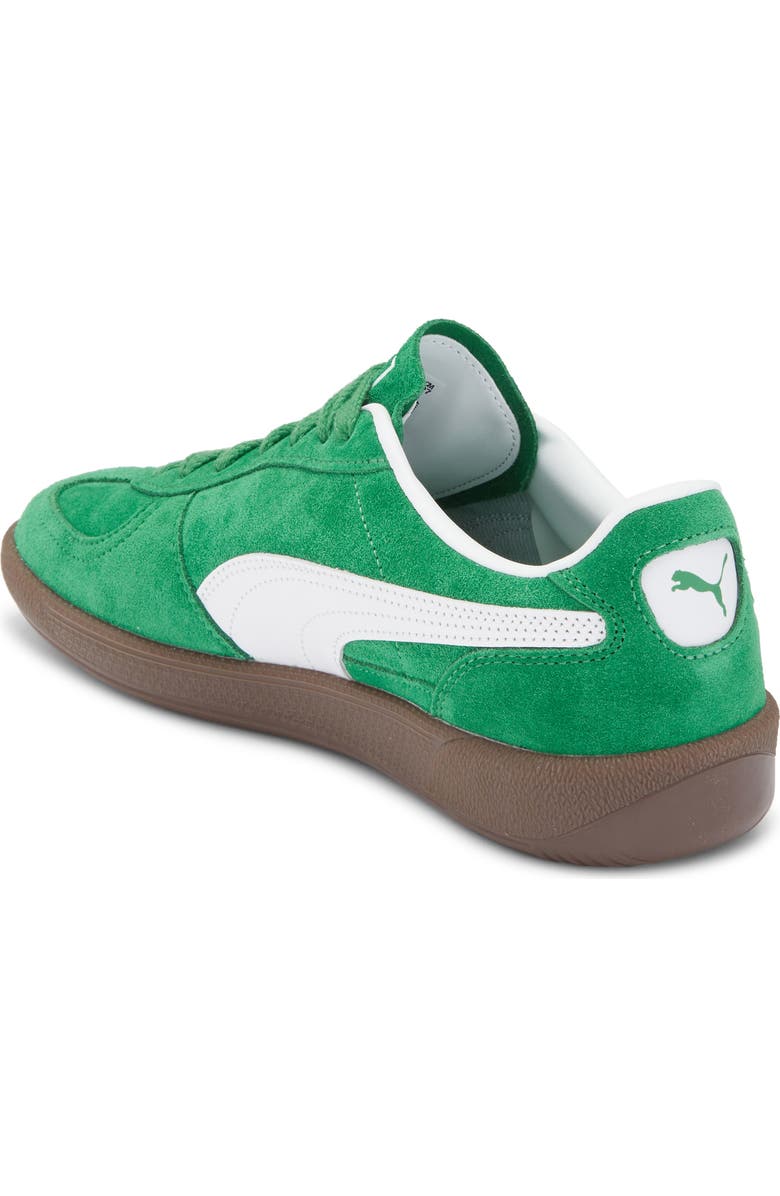 PUMA Palermo Sneaker, Alternate, color, Archive Green/ Puma White