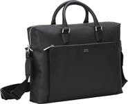 BOSS Jinko Faux Leather Briefcase
