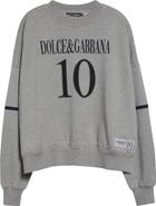 Dolce&Gabbana Stampa Oversize Logo Graphic Sweatshirt