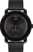 Movado Bold Sport Mesh Strap Watch, 44.5mm